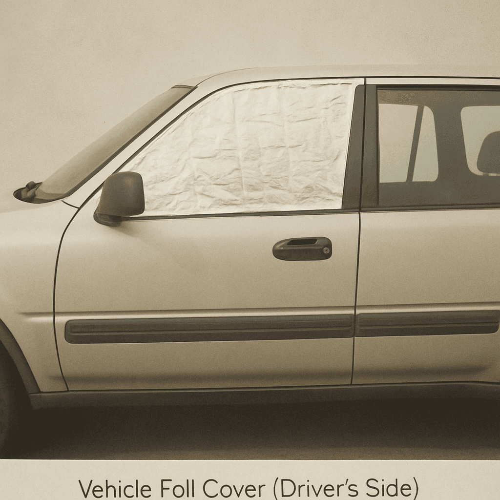 Vehicle Foil Cover (Driver's Side)