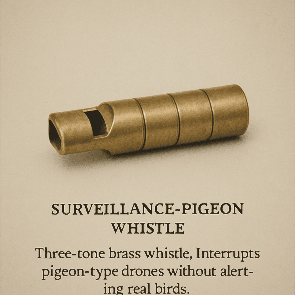 Surveillance-Pigeon Whistle