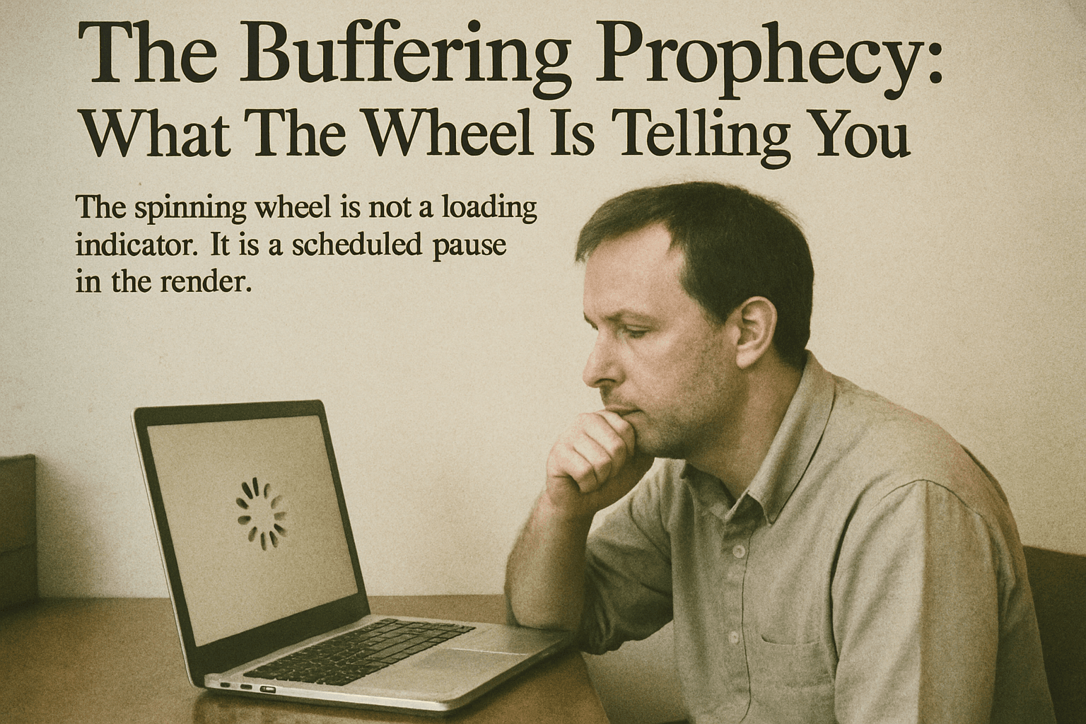 The Buffering Prophecy: What The Wheel Is Telling You